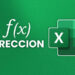Función DIRECCION en Excel