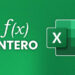 Función ENTERO en Excel